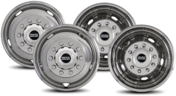 Ford wheel simulator Pacific Dualies 304 stainless-0