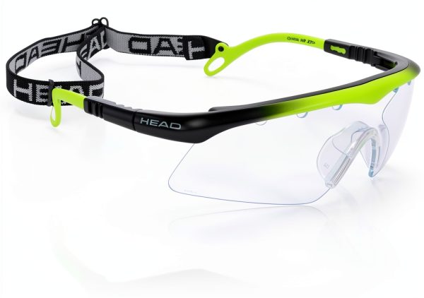HEAD Racquetball Goggles Orange/Black Polycarbonate-0
