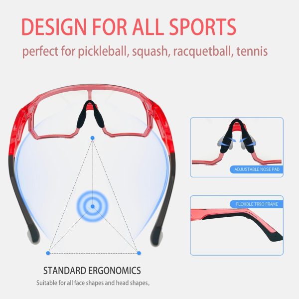 VeilGlam Sports Safety Glasses for Women-4