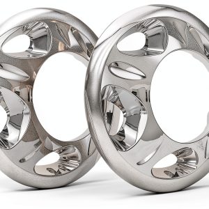 Auto Reflections 17 Inch Chrome Wheel Mount 8 Lug-0