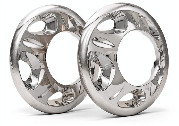 Auto Reflections 17 Inch Chrome Wheel Mount 8 Lug-0