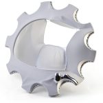 Alcoa Silver Wheel Simulator Bolt-On-0