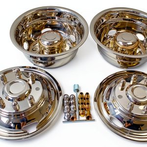 XIUHUA 17 Inch Wheel Simulators Bolt-On Silver-0