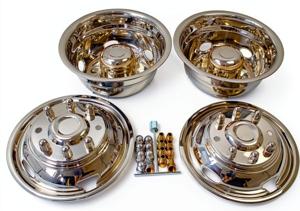 XIUHUA 17 Inch Wheel Simulators Bolt-On Silver-0