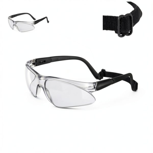 Fiada Clear Sports Goggles for Racquetball-3