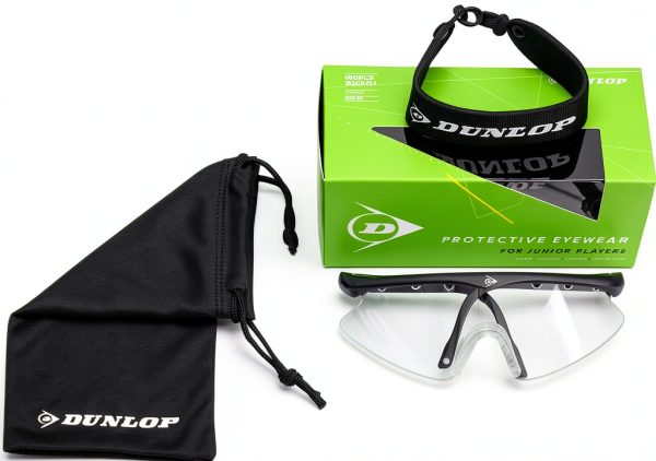Dunlop Sports Junior Squash Eyewear Black PC-0