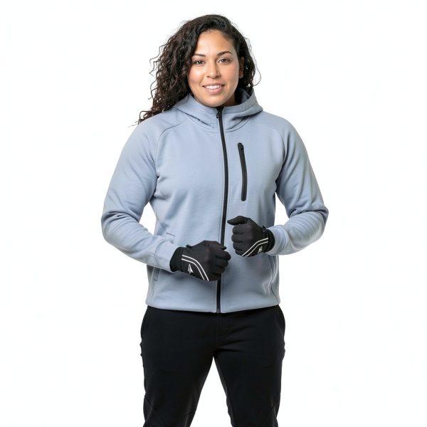 Achiou Running Gloves Black Thermal Polyester-4