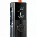 Hafuloky Portable Air Compressor Aluminum Dark Black-0