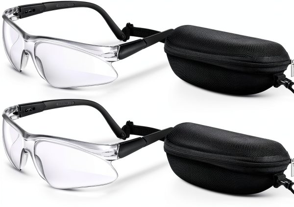 Fiada Clear Sports Goggles for Racquetball-0