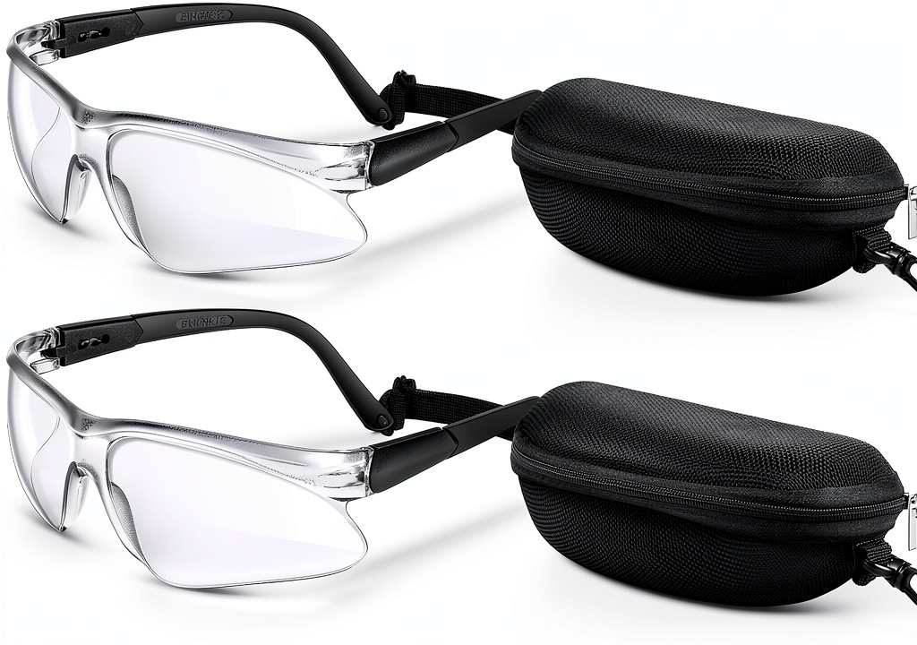 Fiada Clear Sports Goggles for Racquetball