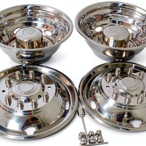 XIUHUA 19.5 Inch Wheel Simulators Bolt-On Silver-0