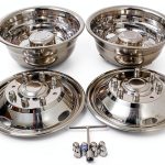 XIUHUA 17 Inch Wheel Simulators Bolt-On Silver-0