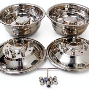 XIUHUA 17 Inch Wheel Simulators Bolt-On Silver-0