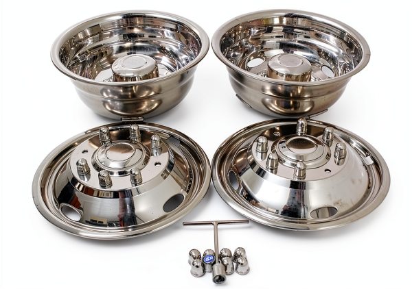 XIUHUA 17 Inch Wheel Simulators Bolt-On Silver-0