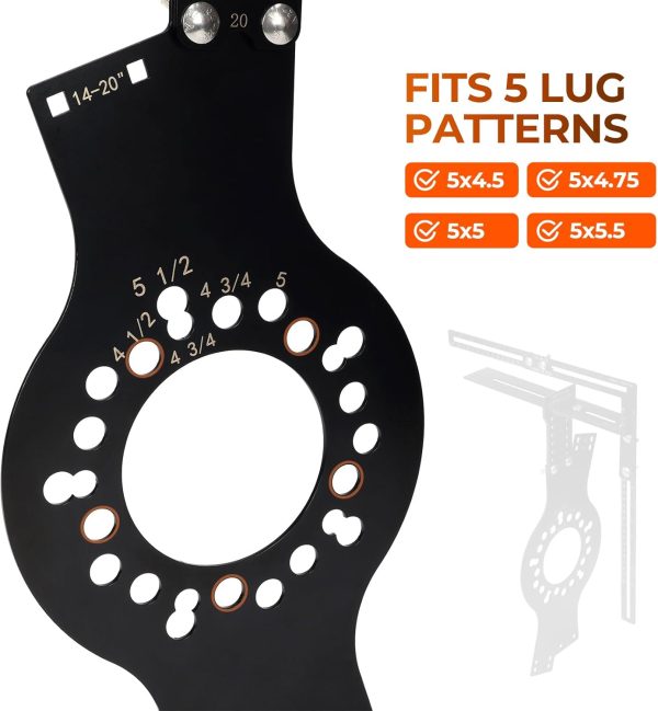 Atesilor Wheel Fitment Tool 5 Lug Compatibility-3