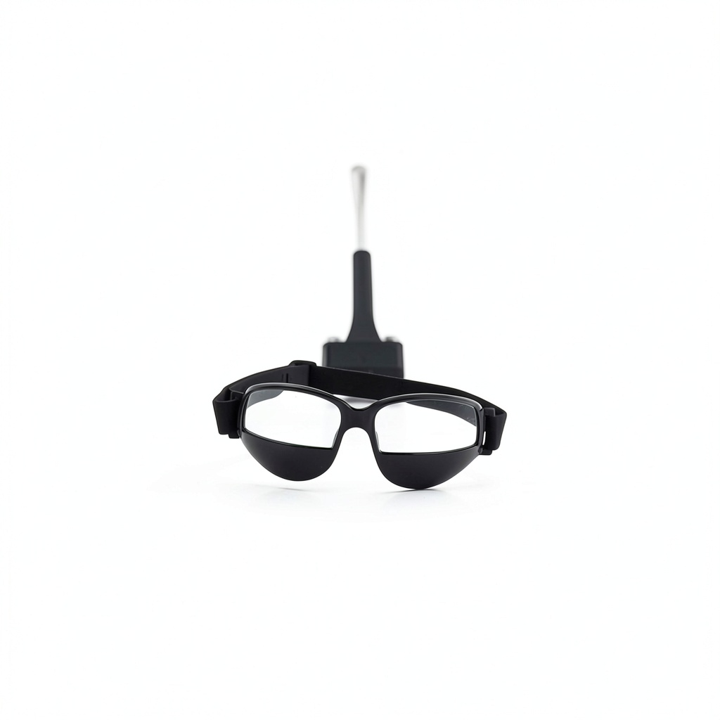 Real-life usage of Pxiryanlow Basketball Goggles for Adults during indoor dribbling drill