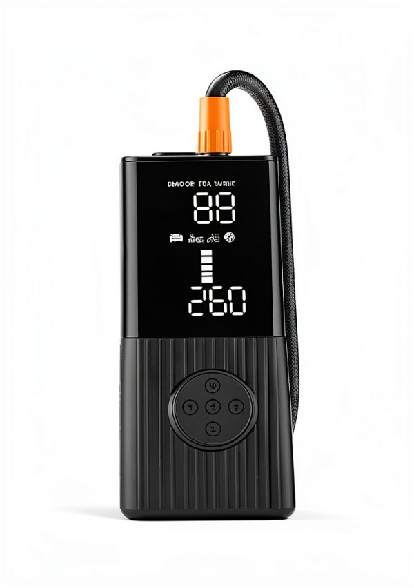 Hafuloky Portable Air Compressor Aluminum Dark Black-2