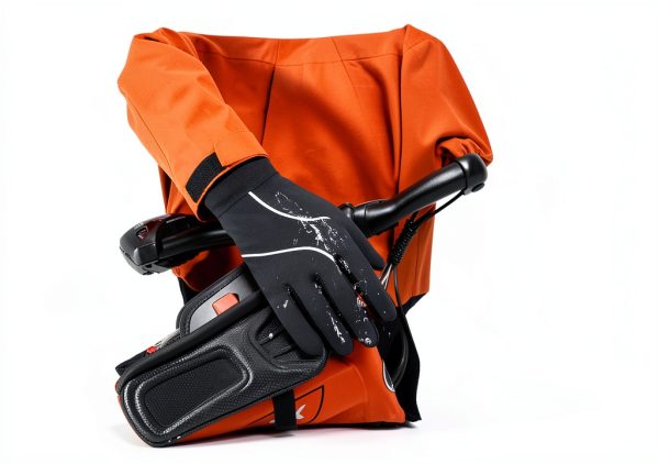 Origem Winter Cycling Gloves Black Cotton Nylon-2