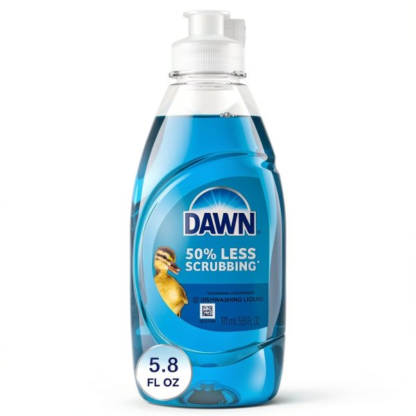 Dawn PRO Ultra Liquid Dish Soap 5.8 fl oz – 50% Less Scrubbing-0