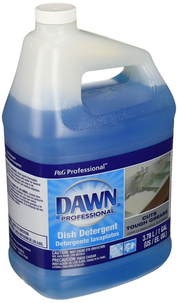 Dawn Professional Pot and Pan Detergent Regular Scent 1 Gallon-4
