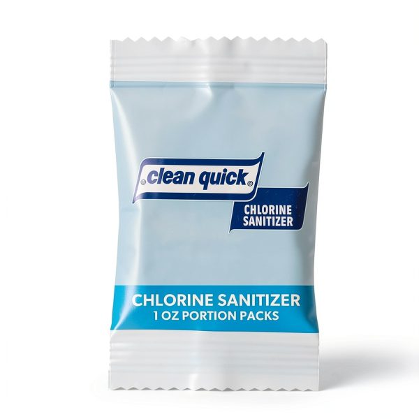 Clean Quick Powdered Chlorine Sanitizer 1oz Pack P&G EPA Registered-1