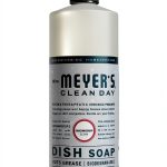 Mrs. Meyer's Liquid Dish Soap Snow Drop 16 oz Seasonal Clean Day-0