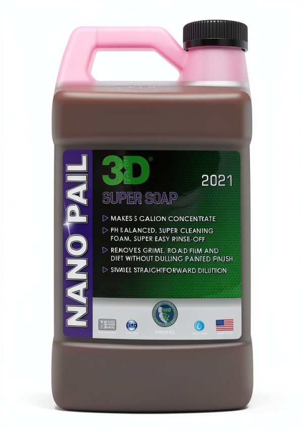 3D Super Concentrated Car Wash Soap Heavy Duty pH Balanced Eco Cleaner-0