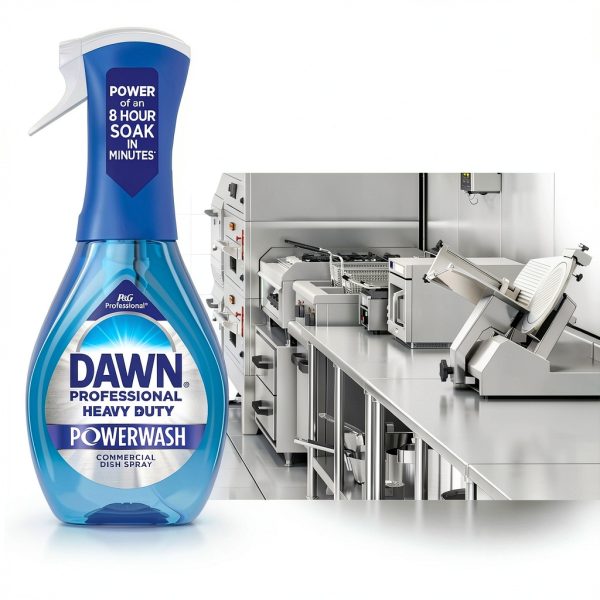 Dawn PRO Heavy Duty Powerwash, Bulk Foaming Dish Spray for Cleaning Burnt-On Grease in Commercial Kitchens, 16 fl oz-4