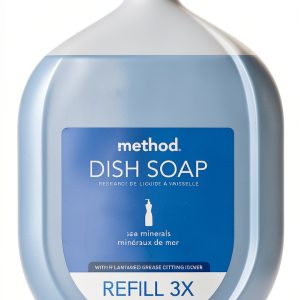 Method Gel Dish Soap Refill Sea Minerals 36 Fl Oz Tough Grease-0