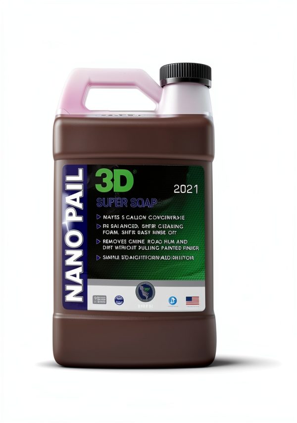 3D Super Concentrated Car Wash Soap Heavy Duty pH Balanced Eco Cleaner-1