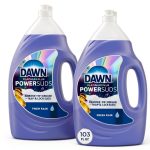 Dawn Platinum Plus PowerSuds Dish Soap Liquid 51.5 oz 2 Pack Rain-0