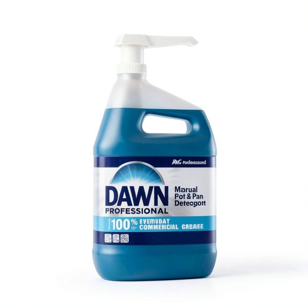 P&G Dawn Dishwashing Liquid Soap Detergent, Bulk Degreaser Removes Greasy Foods from Pots, Pans and Dishes in Commercial Restaurant Kitchens, Regular Scent, 38 oz. (Case of 8) (Packaging May Vary)-4