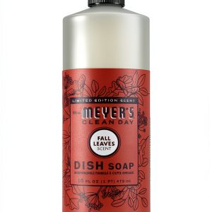 Mrs. MEYER'S CLEAN DAY Dish Soap, Fall Leaves Scent, 16 fl oz (Pack of 3)-0