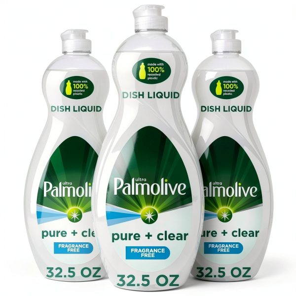 Palmolive Ultra Dishwashing Liquid Fragrance Free 32.5 oz 9pk-0